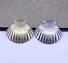 10pcs Scallop Shell Pendants for Necklace Jewelry Making 28 ...