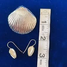 Gay Boyer | Jewelry | Shell Charm And Earrings Set | Poshmark