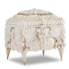 Boardwalk Shell Jewelry Box by Currey and Company | 1200 ...