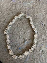 Estate Necklace Rhinestone Glam 1950s NG Collar Beautiful Hollywood | eBay