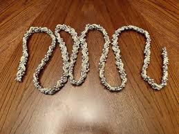 Vintage Garland Gold & Silver Beaded & Rope Braided Christmas 9 Feet | eBay