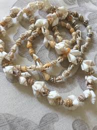 Vintage Ethnic-chic Long Shell Necklace - Etsy