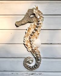 Seashell Seahorse/beach House Seahorse/coastal Living Home ...