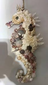 Creating a Seahorse with Shells from Sanibel Island