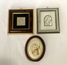 Lot 3 Madonna & Baby Jesus Lastra Argento 925 Silver Italy ...