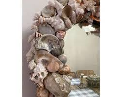 Artisan Crafted Shell Mirror ~ French Grotto ~ Coastal - Etsy