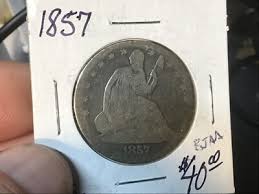 1857 or 1959-O or 1869 Seated Liberty Half Dollar US , 1 ...