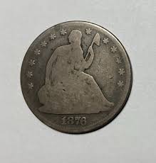 1876 Seated Liberty Half Dollar Nice Original Minor ...