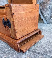 Secret Compartment Box , Antique Wood Box Handmade in Italy ...