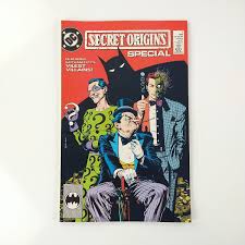 Secret Origins Special #1 Batman Villains Cover (1989 DC ...