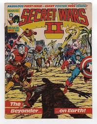1985 MARVEL SUPER HEROES SECRET WARS II #1 1ST APP OF THUNDERSWORD KEY RARE UK | eBay