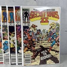 Las mejores ofertas en Superheroes muy buen grado 8.5 Secret Wars + nos Los Vengadores Comics Edad de Cobre (1984-1991) era cómics, novelas gráficas y TPB | eBay
