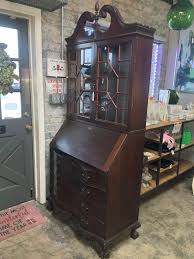 Antique Secretary Bookcase – Marrone Market