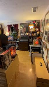 Spent about a week cleaning up the studio, boxes and boxes ...