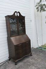 Glass Antique Desks & Secretaries Antique 1900-1950 Time Period Manufactured | eBay