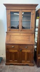 Sold at Auction: Antique Secretary Desk with Key