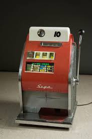 Sold at Auction: SEGA "DIAMOND 3 STAR" SLOT MACHINE