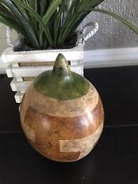 MULTICOLOR VINTAGE 6" X 5" GOURD | eBay