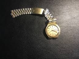 Bulova Accutron men's watch with the band not running sold ...