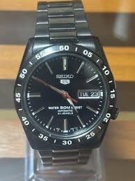 Seiko 5 Automatic Watch 7S26 02T0 SNKE03K1 Black Dial ...