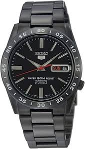 Seiko 5 Black Automatic 21 Jewels 50m SNKE03 | SNKE03K1 ...