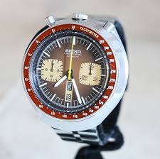 Shop 1977 Seiko Bullhead Chronograph Automatic Watch ...