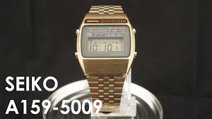 Seiko A159-5009 Vintage Digital LCD Chronograph Alarm Quartz ...