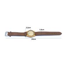 Buy Vintage Vegan Leather Strap Quartz / Cork Watch/ Watch ...