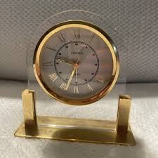 Linden Quartz Desk Clock | eBay