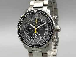 [US Stock] Excellent+5 Seiko Flightmaster Chronograph ...