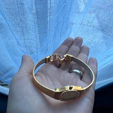 Vintage gold benrus watch. Perfect condition needs a... | Depop