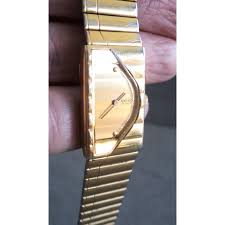 Vtg SEIKO Half Moon Gold-plated Ladies' WATCH New Crystal ...