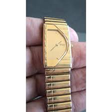 Vtg SEIKO Half Moon Gold-plated Ladies' WATCH New Crystal ...