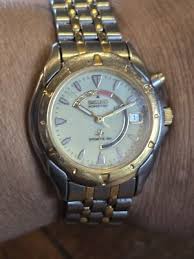 Seiko Kinetic Sports 50 Automatic Women's Dress Watch Stainless Date Runs | eBay