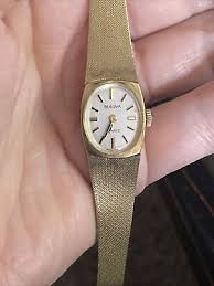 Vintage Dressy 80s Quartz Bulova Gold Dress Women's Watch Needs Battery #3047 | eBay