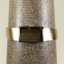 Seiko Lassale Women 2E50-5029 Dress Gold Tone Quartz Analog ...