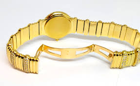 Solid 18k Gold MAURICE LACROIX Monaco Ladies Watch with 3.20 ct Diamonds* EXLNT - Fashion Ace, Inc