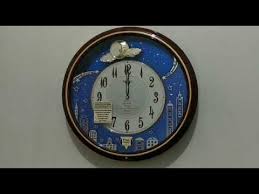 Seiko Melodies in Motion Glass Pyramid Musical Mantel Clock QXW113GRH for sale online | eBay