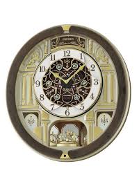 Seiko Melodies in Motion Musical Clock - QXM384BRH for sale online | eBay