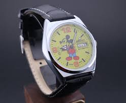 Vintage Seiko 5 Mickey Mouse Automatic Men's Wrist Watch ...