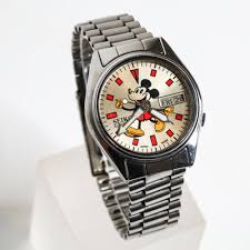 Sold at Auction: SEIKO MICKEY MOUSE AUTOMATIC WATCH, 34MM