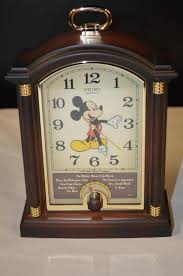 Sold at Auction: Seiko Mickey Mouse Theme Mantle Clock