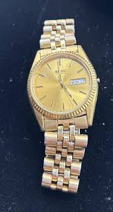 Rare Vintage Seiko SGF206 Men's Gold Watch New Battery | eBay