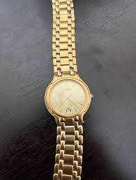 Vintage Wittnauer Unisex Watch Gold Dial with Golden ...