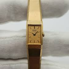 Seiko Ladies Vintage Gold Tone Quartz Dress Watch 2E20-5029 ...