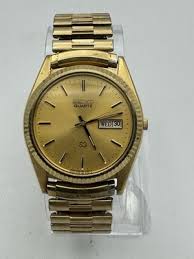 Vintage Seiko 5H23-8029 Day Date Fluted Bezel Men's ...