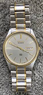 Seiko Men's Watch Day/Date 5H23-8A09 Running Very Good New ...