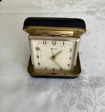 SEIKO Vintage Travel Alarm Clock - Etsy