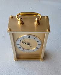 Vintage Seiko Quartz Westminster-Whittington Carriage Brass ...