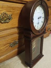 Vintage Seiko Westminster-Whittington Quartz Pendulum Oak ...